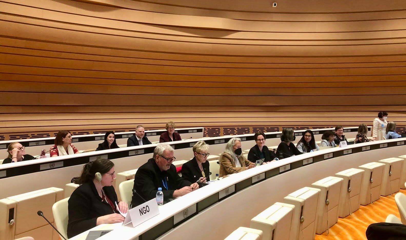 Inside the UN, photo by Brenda Lenahan